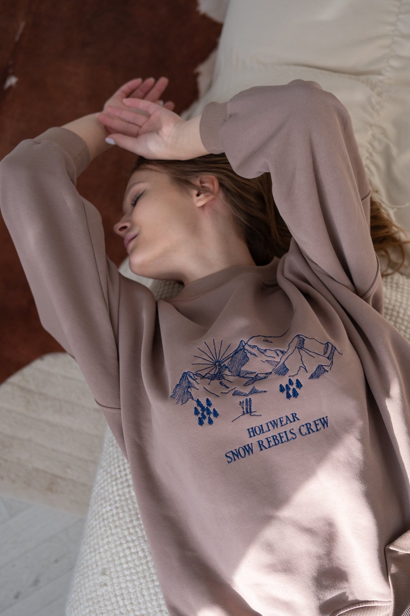 Bluza Oversize Snow Rebels Crew