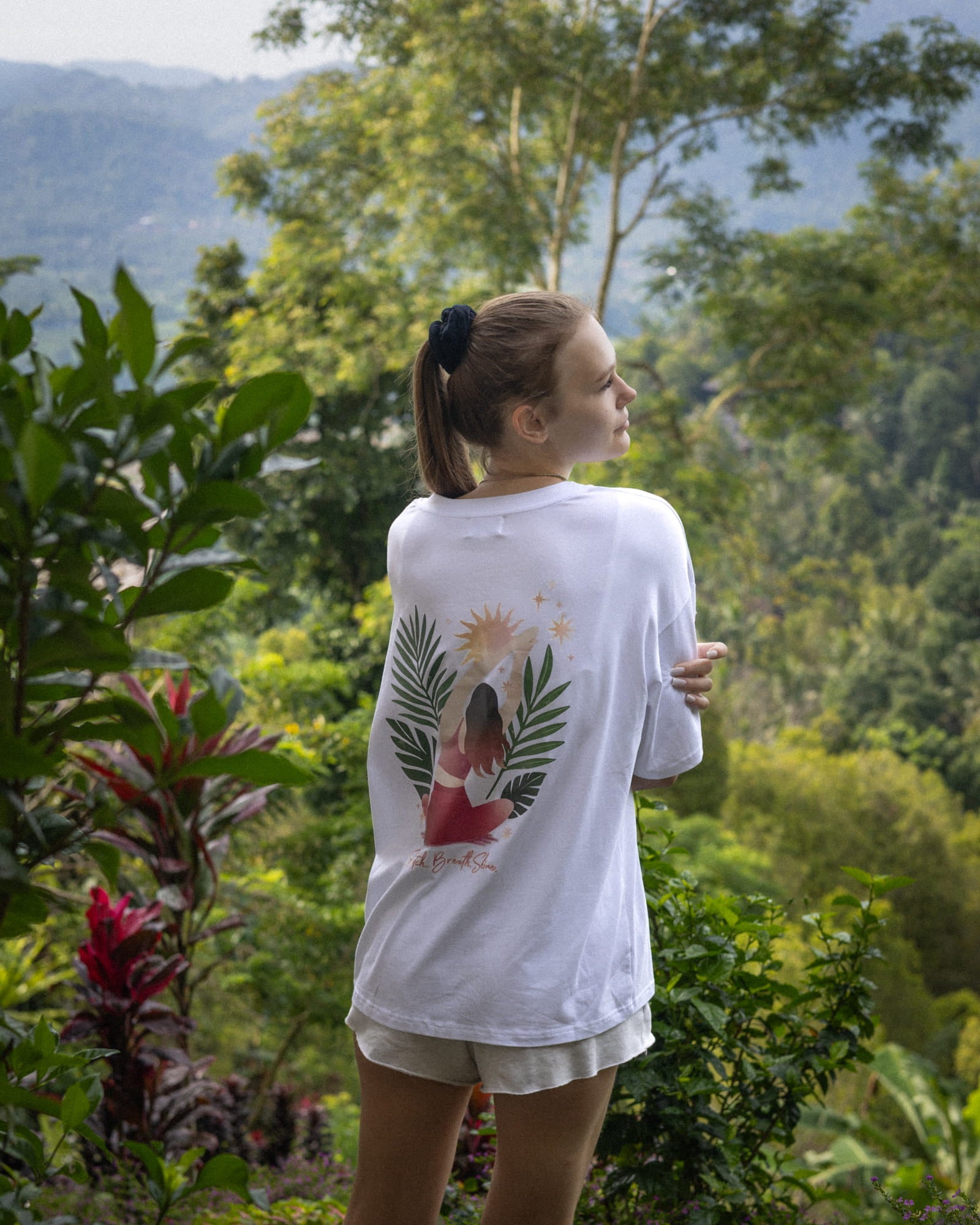 T-shirt Stretch.Breath.Shine.