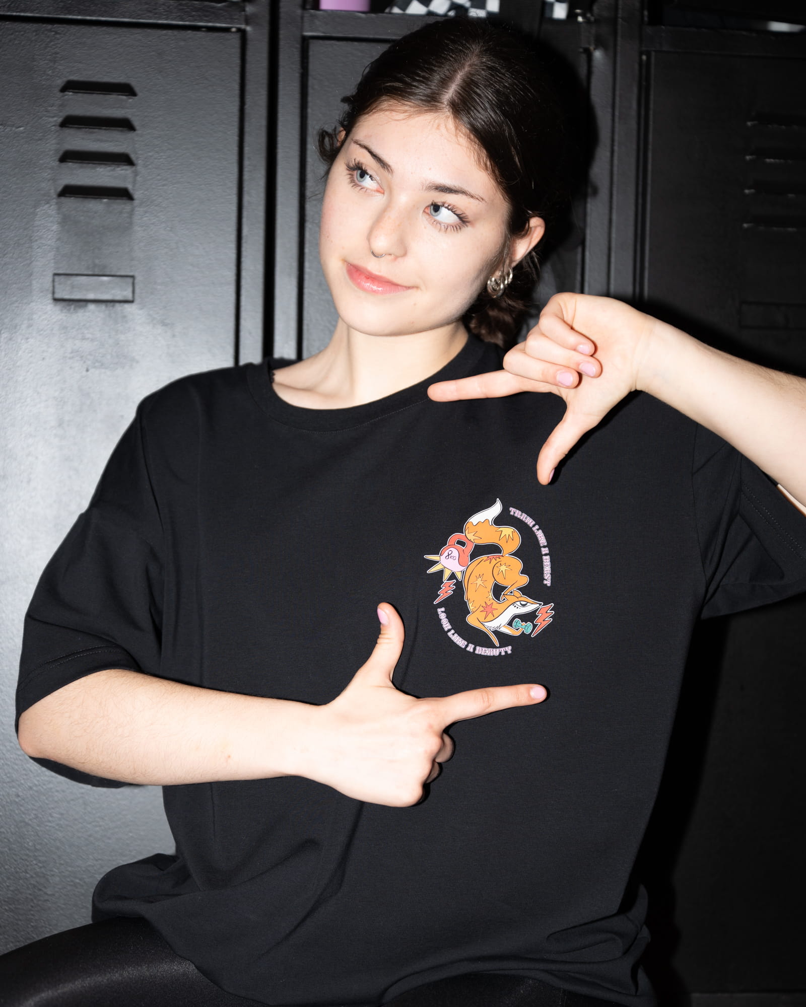 T-shirt Beast & Beauty Black