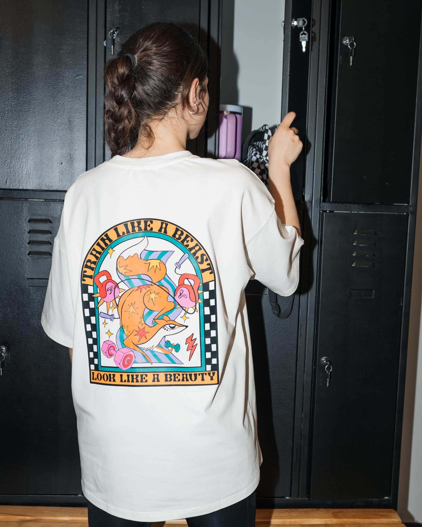 T-shirt Beast & Beauty White