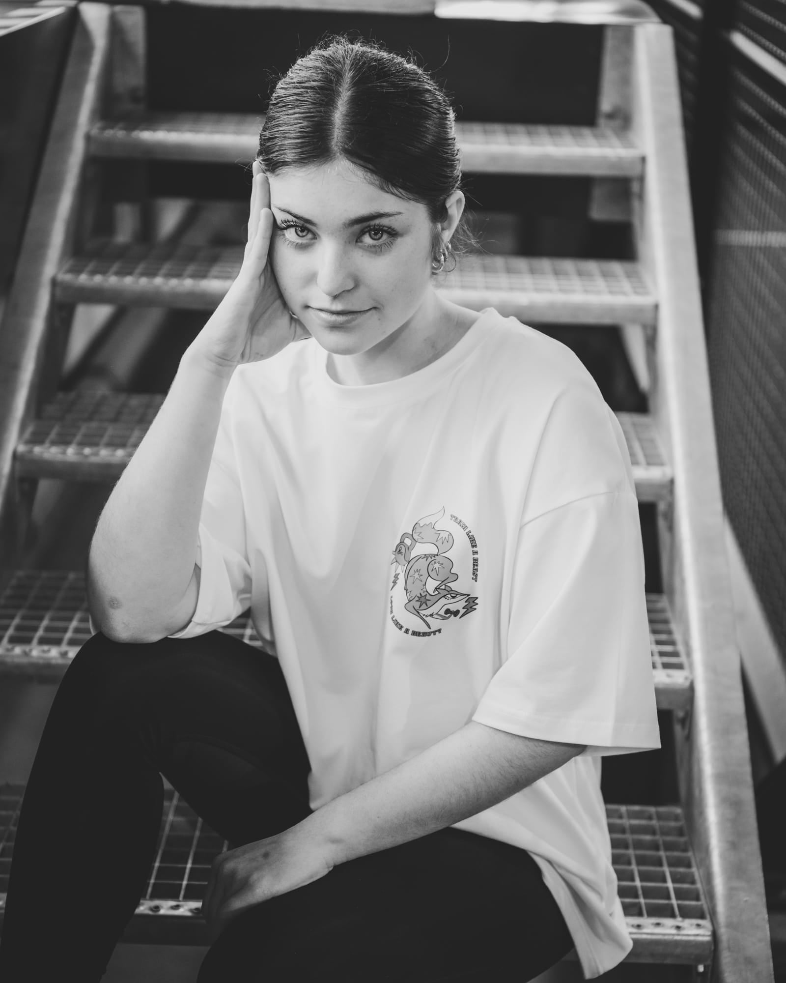 T-shirt Beast & Beauty White