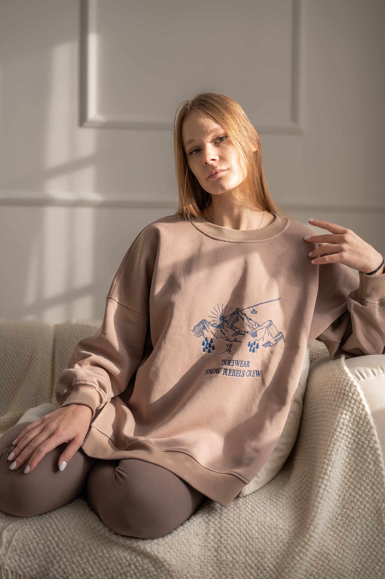 Bluza Oversize Snow Rebels Crew