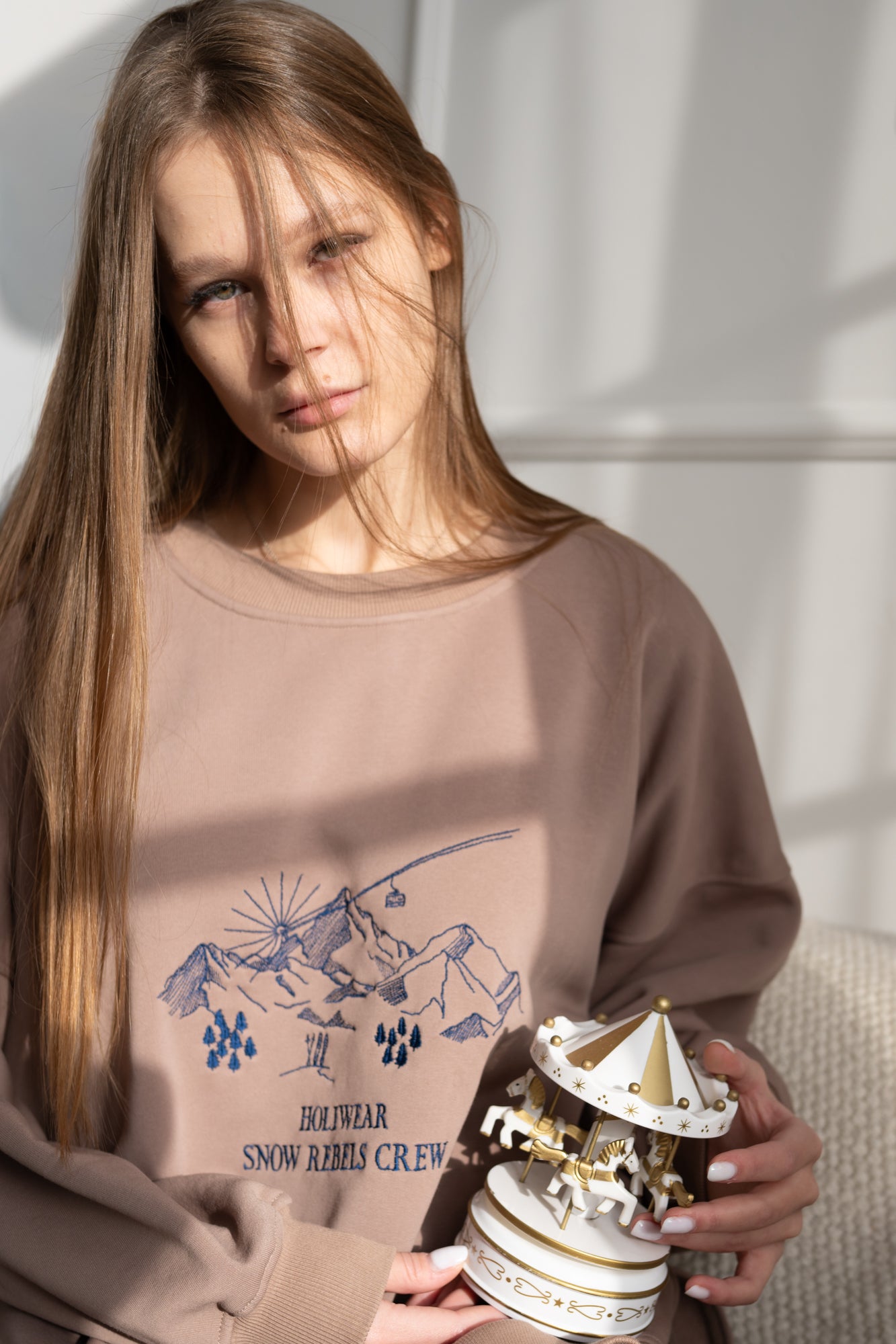 Bluza Oversize Snow Rebels Crew
