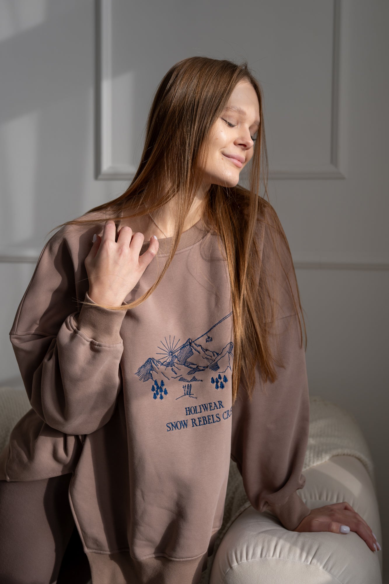 Bluza Oversize Snow Rebels Crew