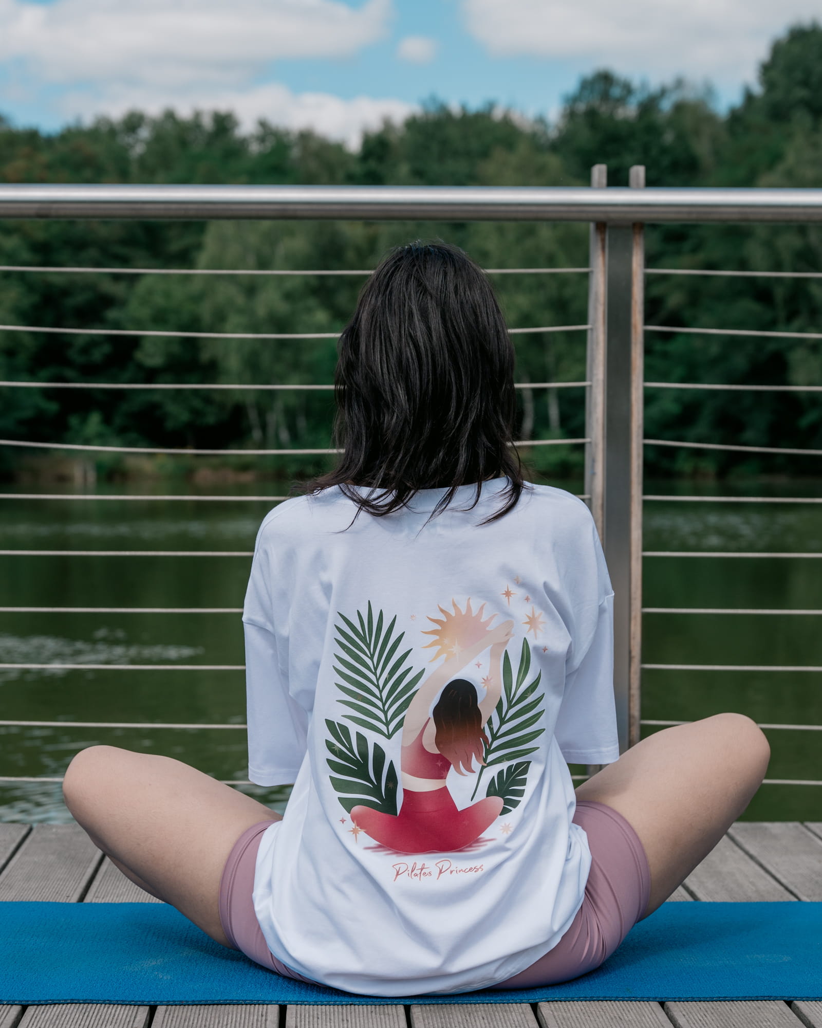 T-shirt Pilates Princess